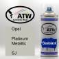 Preview: Opel, Platinum Metallic, SJ: 400ml Sprühdose, von ATW Autoteile West.